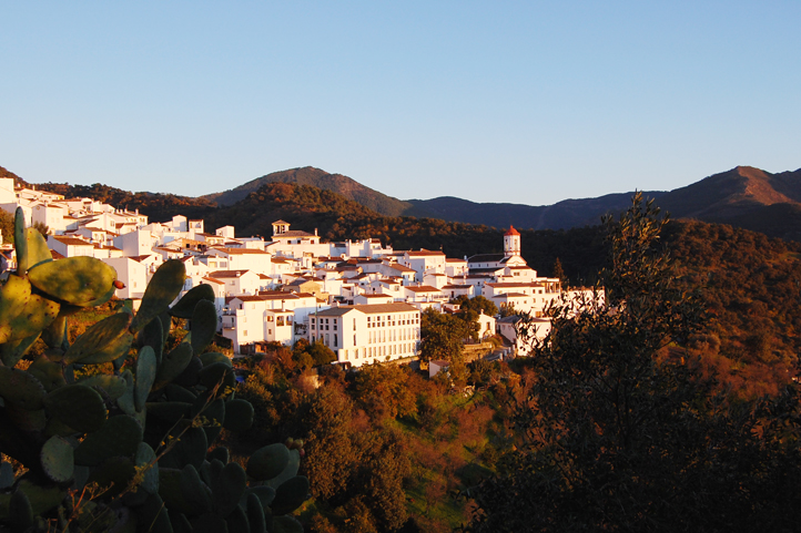 Sunset in Genalguacil